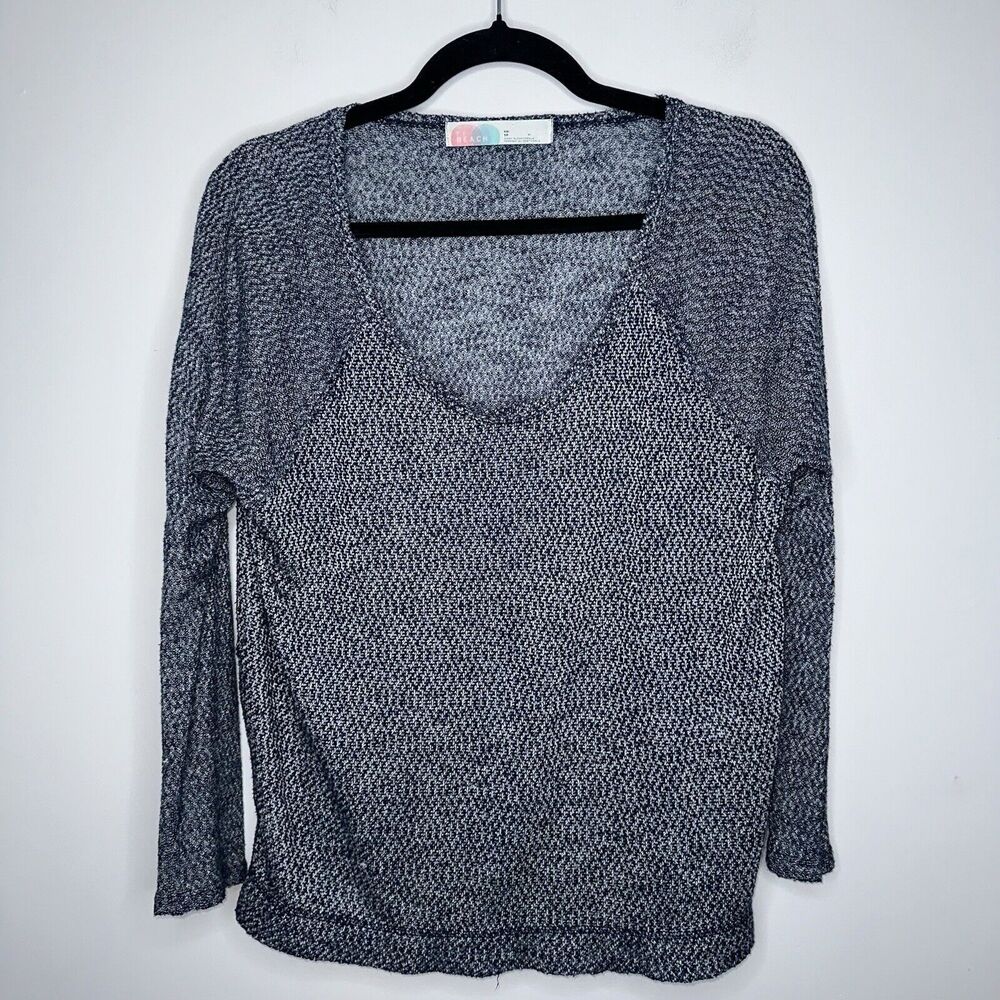 Free People Beach Women’s Lightweight Knit Tunic Top Boho Blue Size XS